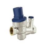 Mini PN 16 diaphragm pressure reducer with internal filter